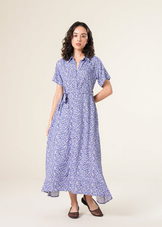 Floral Print A-Line Dress