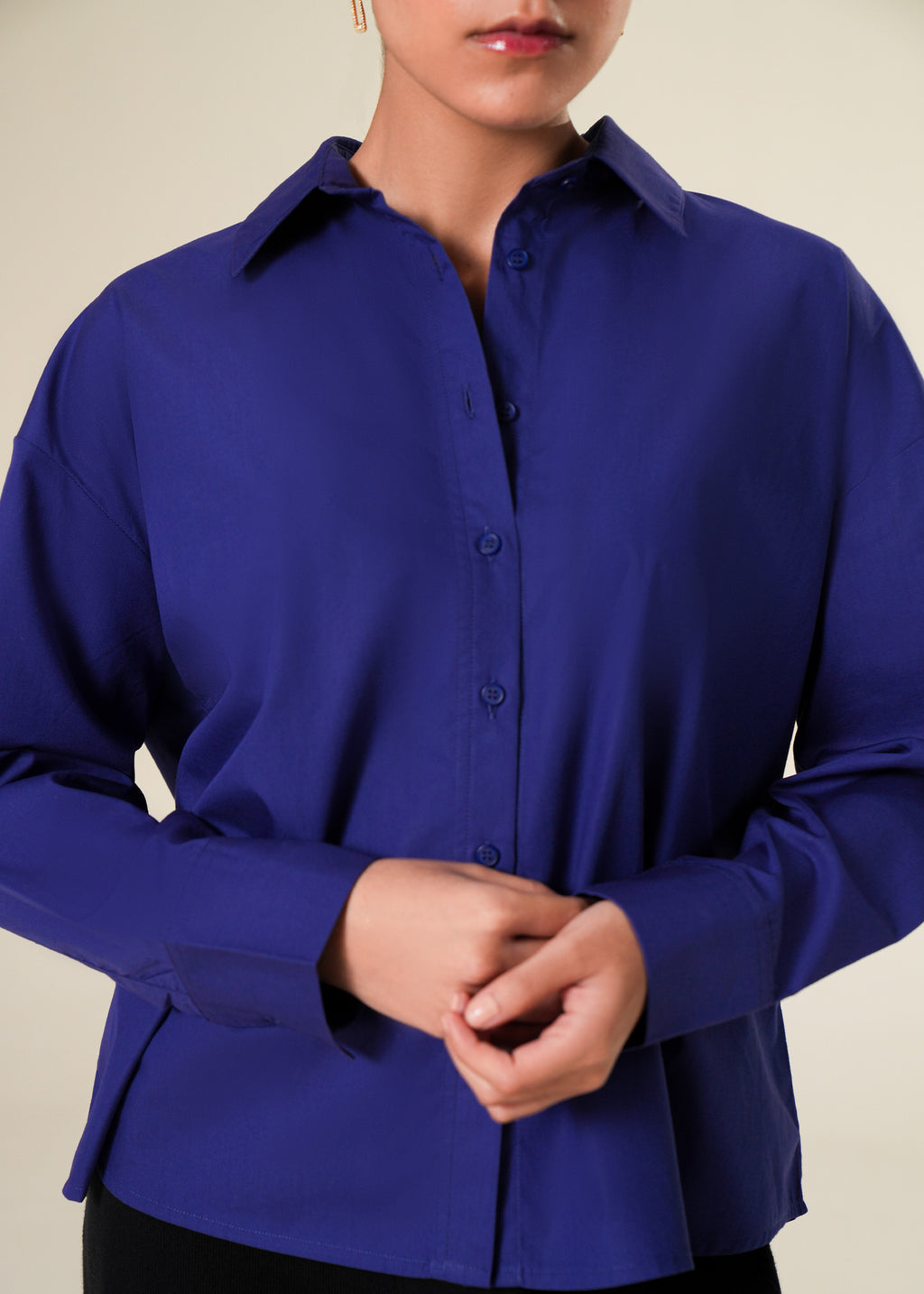 Blue Button Down Shirt- WS25-250 – KOA PK