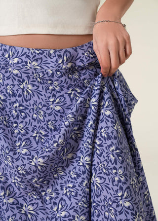 Floral Print  Skirt