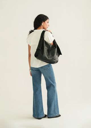 Notch Collar Shirt with pocket details