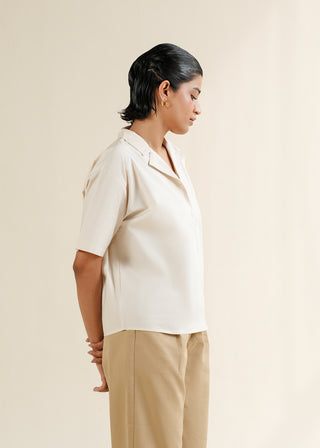 Notch Collar Shirt – WS25-163 for Women – Summer Reverie Collection | KOA | Shop Online
