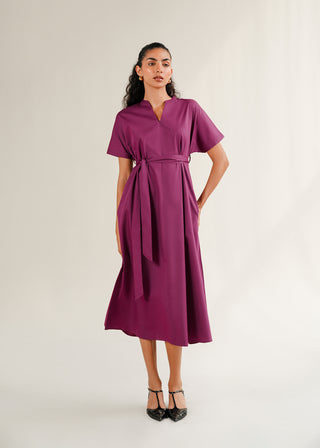 Belted V-Neck Dress – WS25-164 for Women – Summer Reverie Collection | KOA | Shop Online