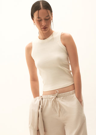 Ribbed vest