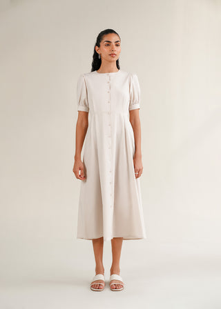 Puff Sleeve Midi Dress – WS25-182 for Women – Summer Reverie Collection | KOA | Shop Online