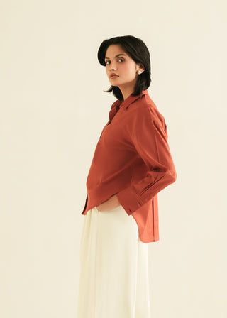 Cotton Button Down Shirt