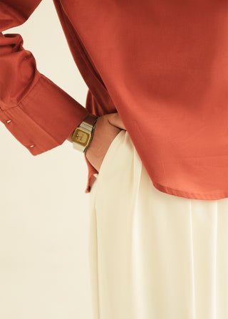 Cotton Button Down Shirt