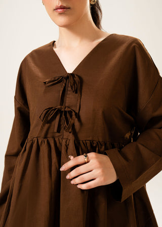 Flared Linen Top – WS25-230 for Women – In-Transit Collection | KOA | Shop Online