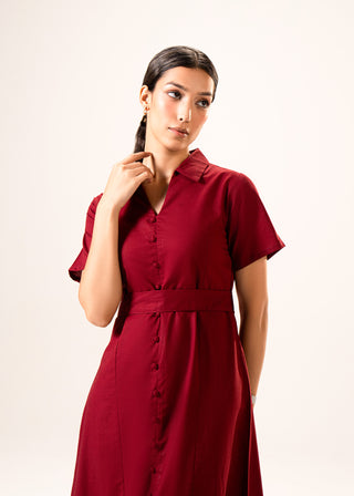 Linen Blend Dress with Panels – WS25-218 for Women – In-Transit Collection | KOA | Shop Online