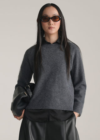 Relaxed Fit Knit Sweater