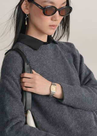 Relaxed Fit Knit Sweater