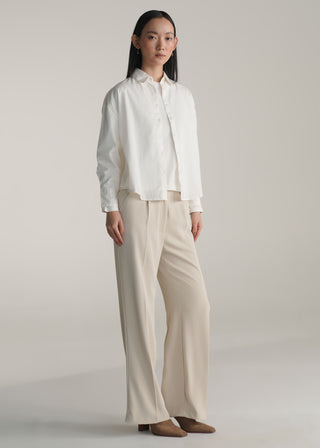 Wide Leg Tailored Pants