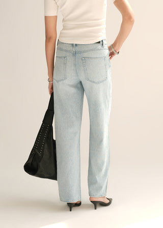 Embellished Straight Fit Denim