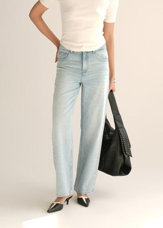 Embellished Straight Fit Denim