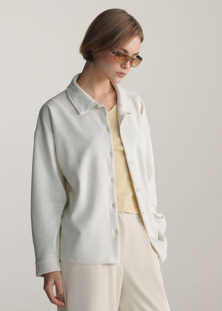Loose Fit Button Down Shirt