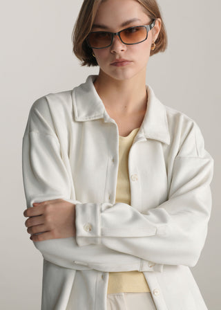 Loose Fit Button Down Shirt