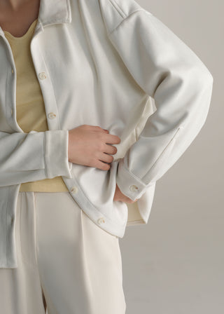 Loose Fit Button Down Shirt