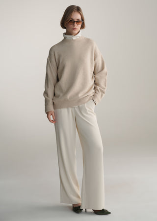Relaxed Fit Knit Sweater