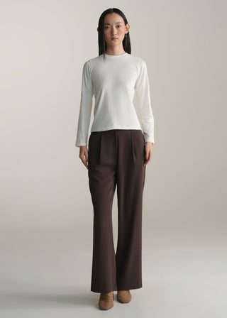 Wide Leg Tailored Pants