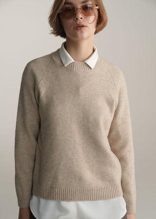 Relaxed Fit Knit Sweater
