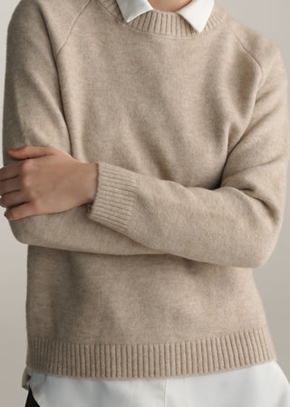 Relaxed Fit Knit Sweater