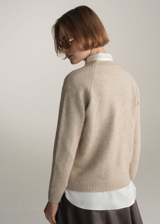 Relaxed Fit Knit Sweater