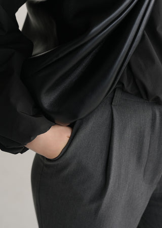 Wide Leg Tailored Pants
