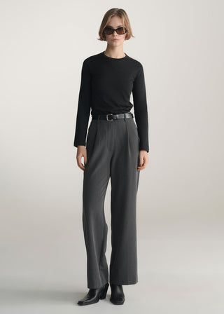 Wide Leg Tailored Pants