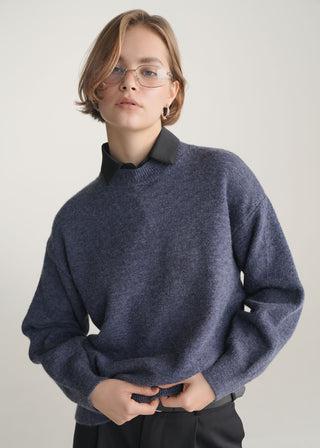 Relaxed Fit Knit Sweater
