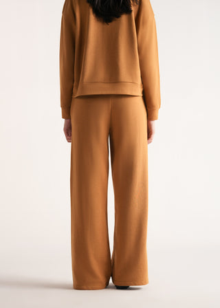 Wide Leg Knit Trouser