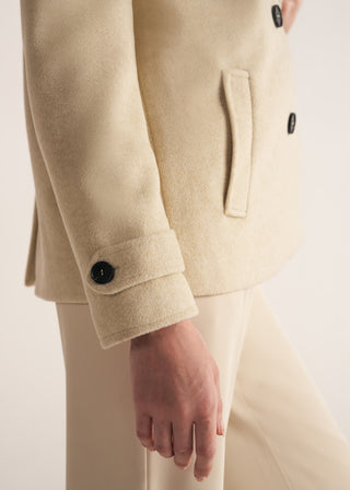 Double Breasted Short Coat