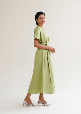 Belted V-Neck Dress – WS25-159 for Women – Summer Reverie Collection | KOA | Shop Online
