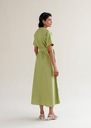 Belted V-Neck Dress – WS25-159 for Women – Summer Reverie Collection | KOA | Shop Online