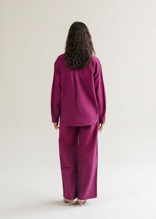 Linen-Blend Utility Shirt – WS25-168 for Women – Summer Reverie Collection | KOA | Shop Online