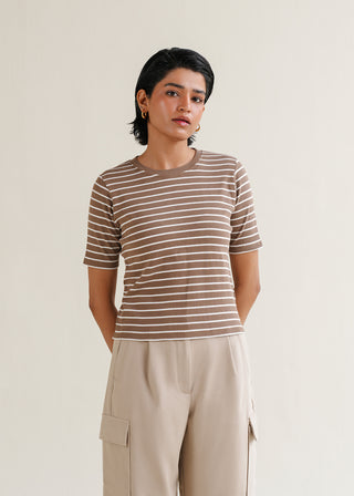 Striped tee – WS25-173 for Women – Summer Reverie Collection | KOA | Shop Online