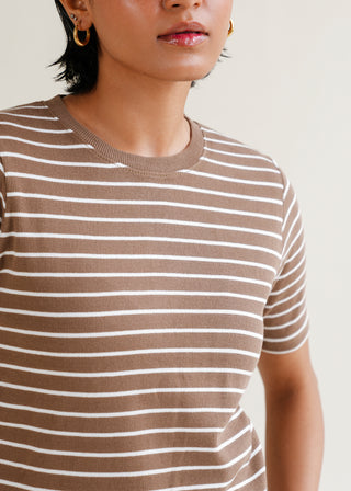 Striped tee – WS25-173 for Women – Summer Reverie Collection | KOA | Shop Online
