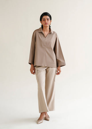 Basic Cotton Blouse – WS25-155 for Women – Summer Reverie Collection | KOA | Shop Online