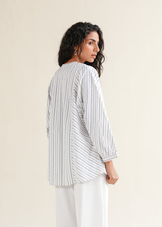 Striped Kimono Blouse – NW-05-A for Women – Summer Reverie Collection | KOA | Shop Online