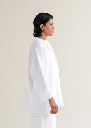 Band Collar Button-Down – NW-08 for Women – Summer Reverie Collection | KOA | Shop Online