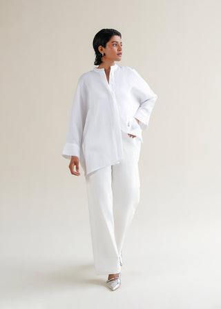 Band Collar Button-Down – NW-08 for Women – Summer Reverie Collection | KOA | Shop Online