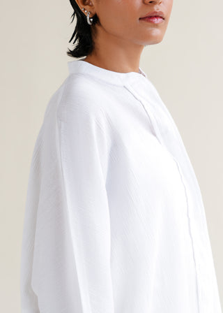 Band Collar Button-Down – NW-08 for Women – Summer Reverie Collection | KOA | Shop Online