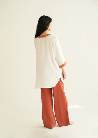 Long Embroidered Shirt
