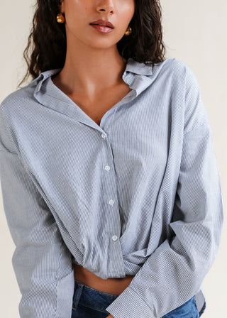 Shirt with Knot Detail – WS25-152 for Women – Summer Reverie Collection | KOA | Shop Online