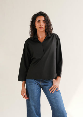 Basic Cotton Blouse – WS25-154 for Women – Summer Reverie Collection | KOA | Shop Online