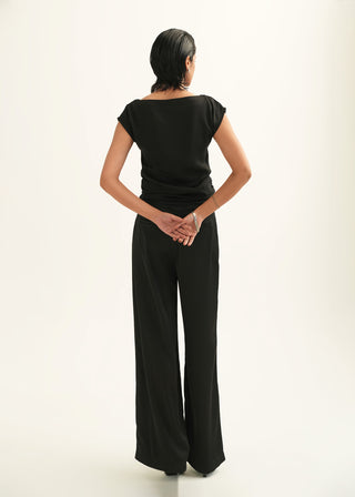Embellished satin Pants