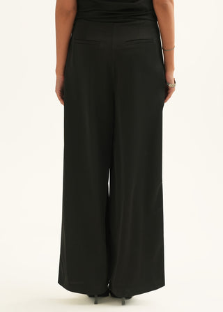 Embellished satin Pants