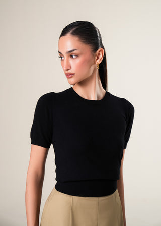 Half Sleeve Knit sweater
