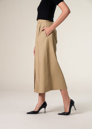 Utility flared skirt