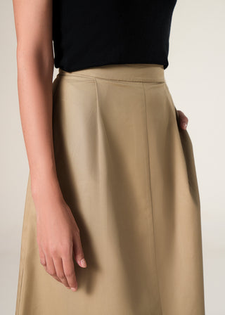 Utility flared skirt