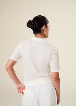Turtle neck Ribbed Shirt