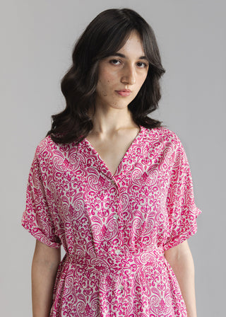 Printed Dress- WS26-22